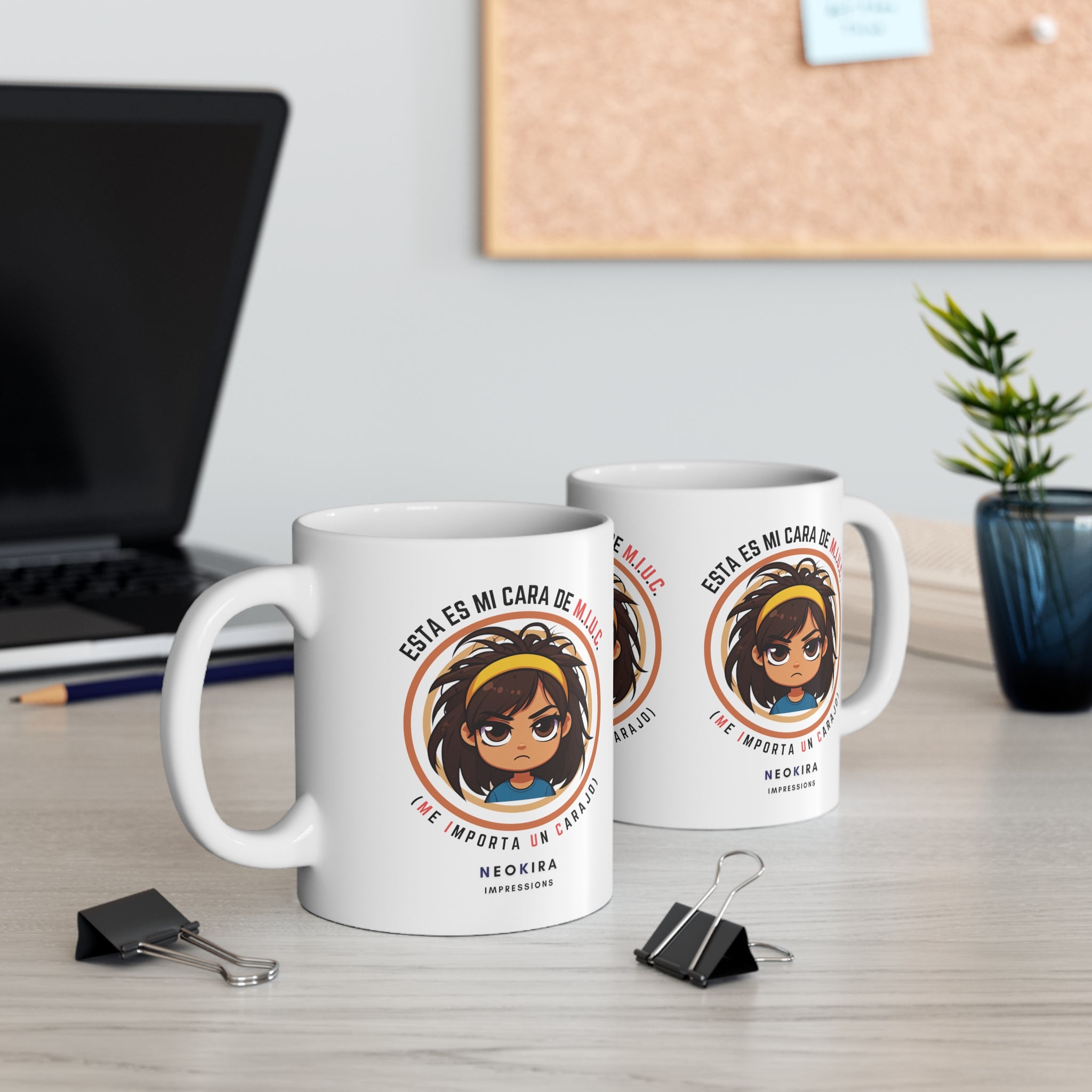 MIUC Ceramic Mug 11oz - NeoKira Unlimited