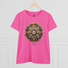 MANDALA Women's Midweight Cotton Tee T-Shirt Printify   