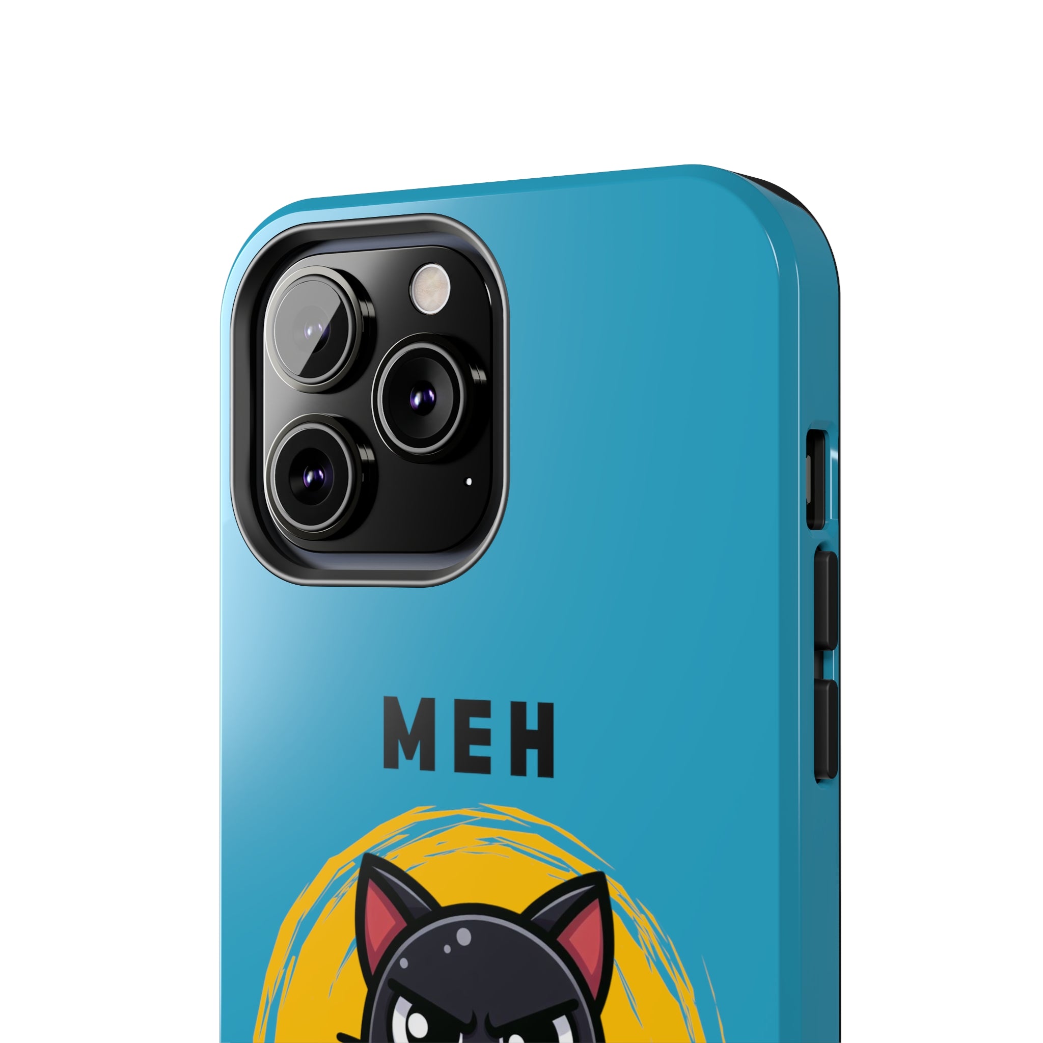 MEH (BLUE) Tough Phone Cases Phone Case Printify   