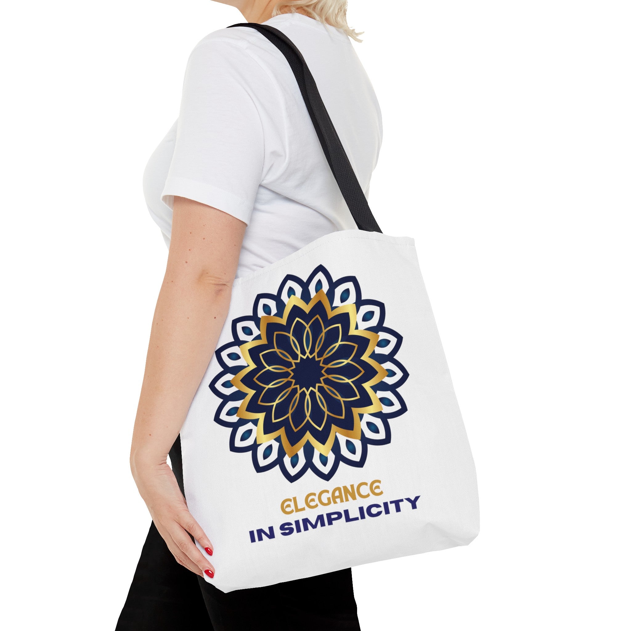 ELEGANCE IN SIMPLICITY Tote Bag Tote Bag Printify   