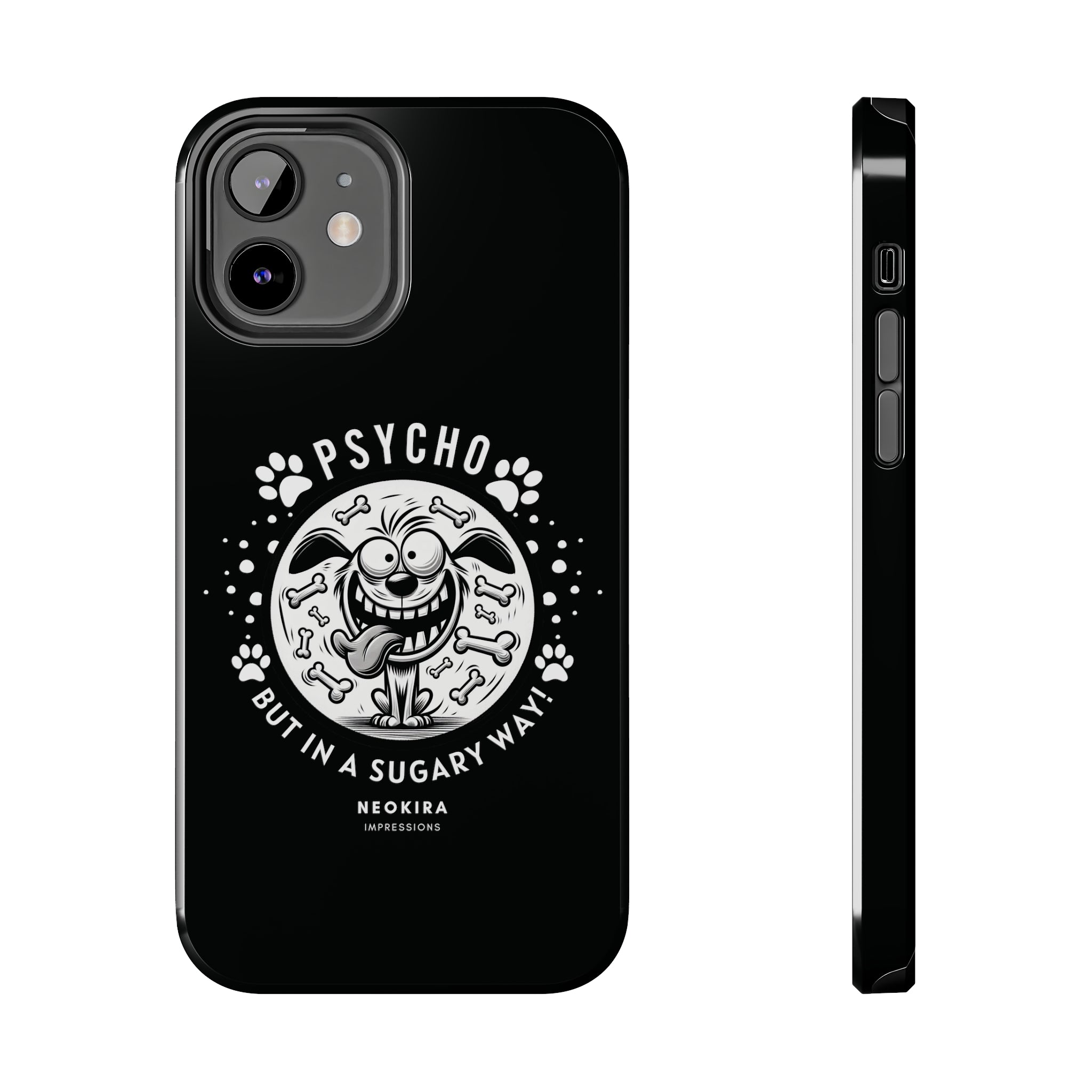 PSYCHO DOG... Tough Phone Cases Phone Case Printify   