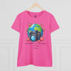 PHOTOGRAPHY IS A LOVE AFFAIR WITH LIFE - Women's Midweight Cotton Tee T-Shirt Printify   