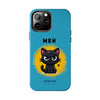 MEH (BLUE) Tough Phone Cases Phone Case Printify   