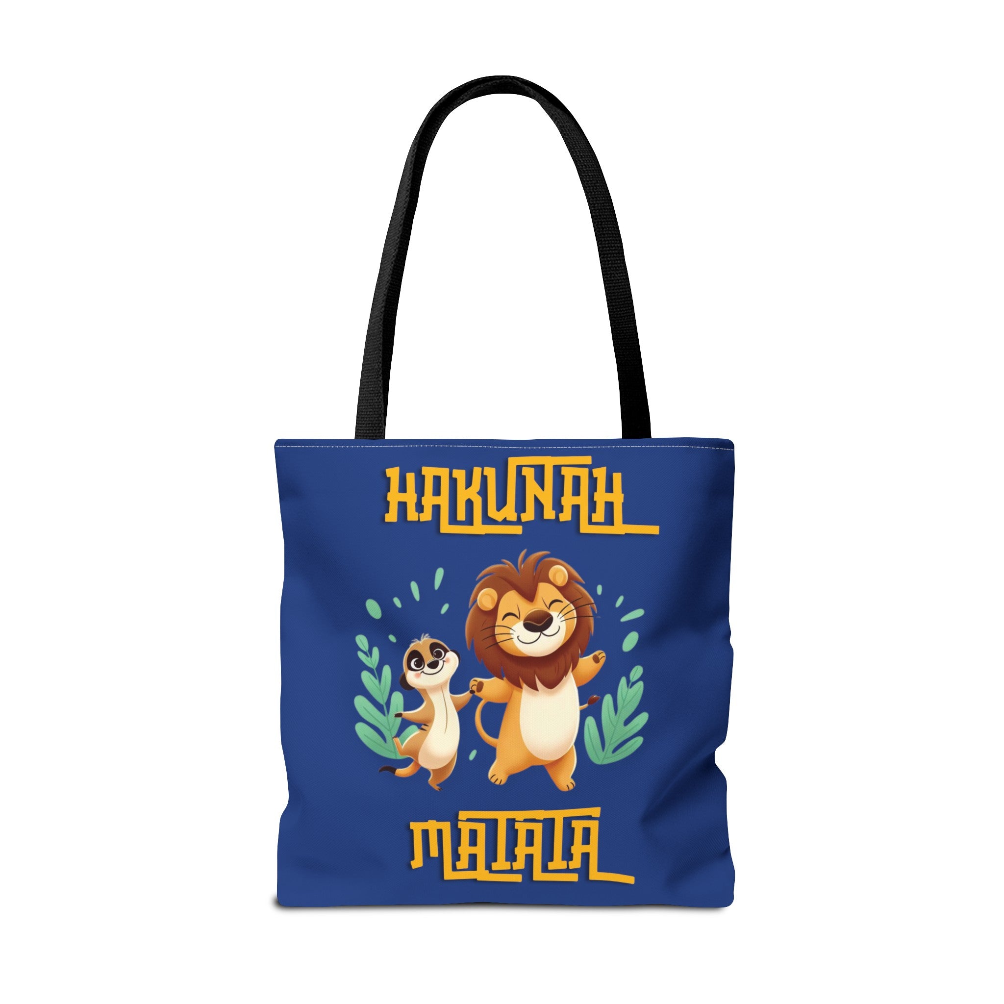 HAKUNAH MATATA BLUE Tote Bag Tote Bag Printify   