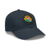 SOY DE AQUI Dad Hat with Leather Patch (Round) Caps Printify   