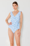 Marina West Swim Full Size Float Ruffle Faux Wrap One-Piece Swimsuit Swimsuit Trendsi Blue S 