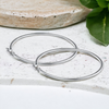 PLAIN AND SIMPLE Hoop Earrings NeoKira Unlimited   