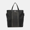 Nicole Lee USA Studded Large Tote Bag Tote Bag Trendsi Black One Size 