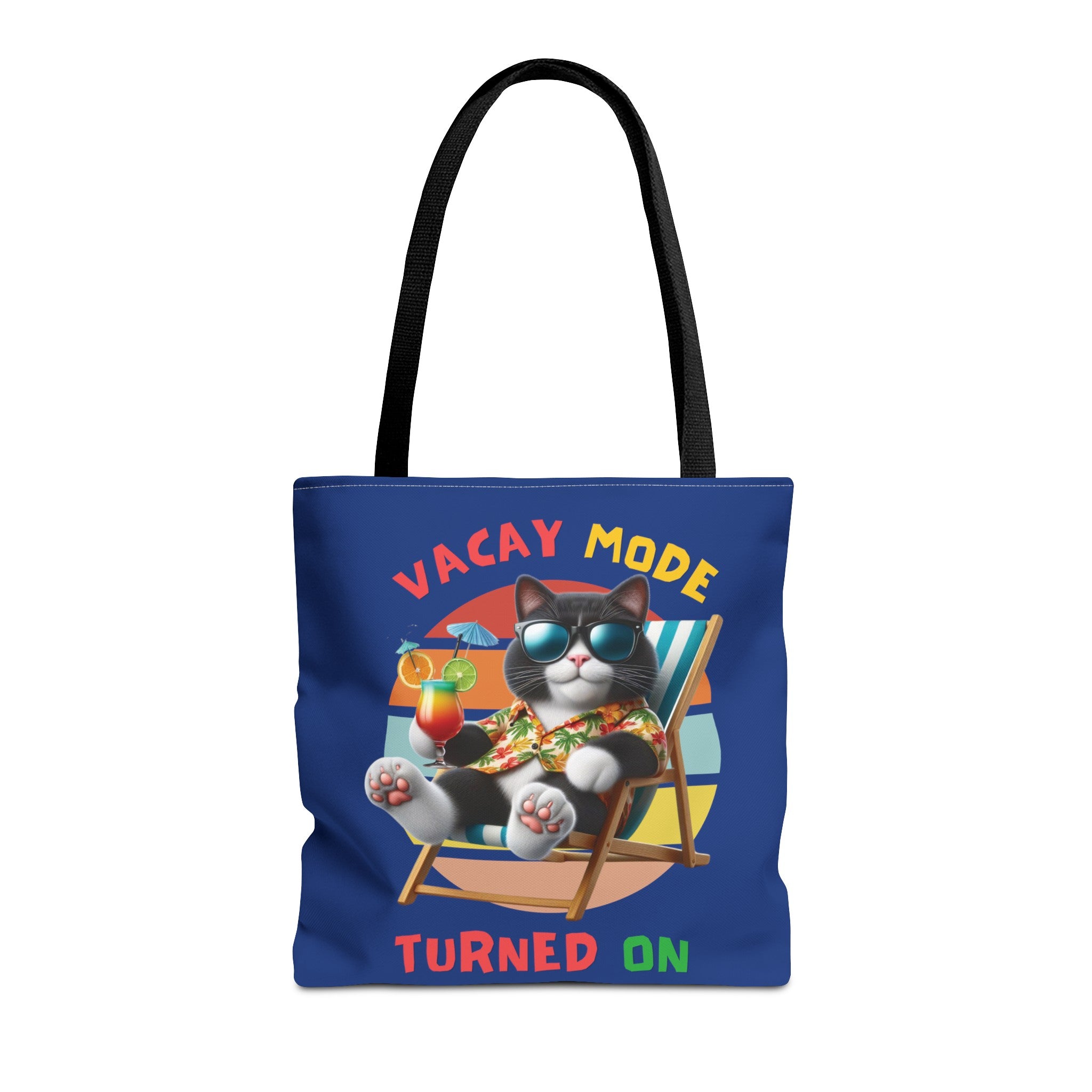 VACAY MODE ON Tote Bag Tote Bag Printify 16