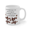 HOY AMANECÍ  Ceramic Mug 11oz 11oz Mug Printify   