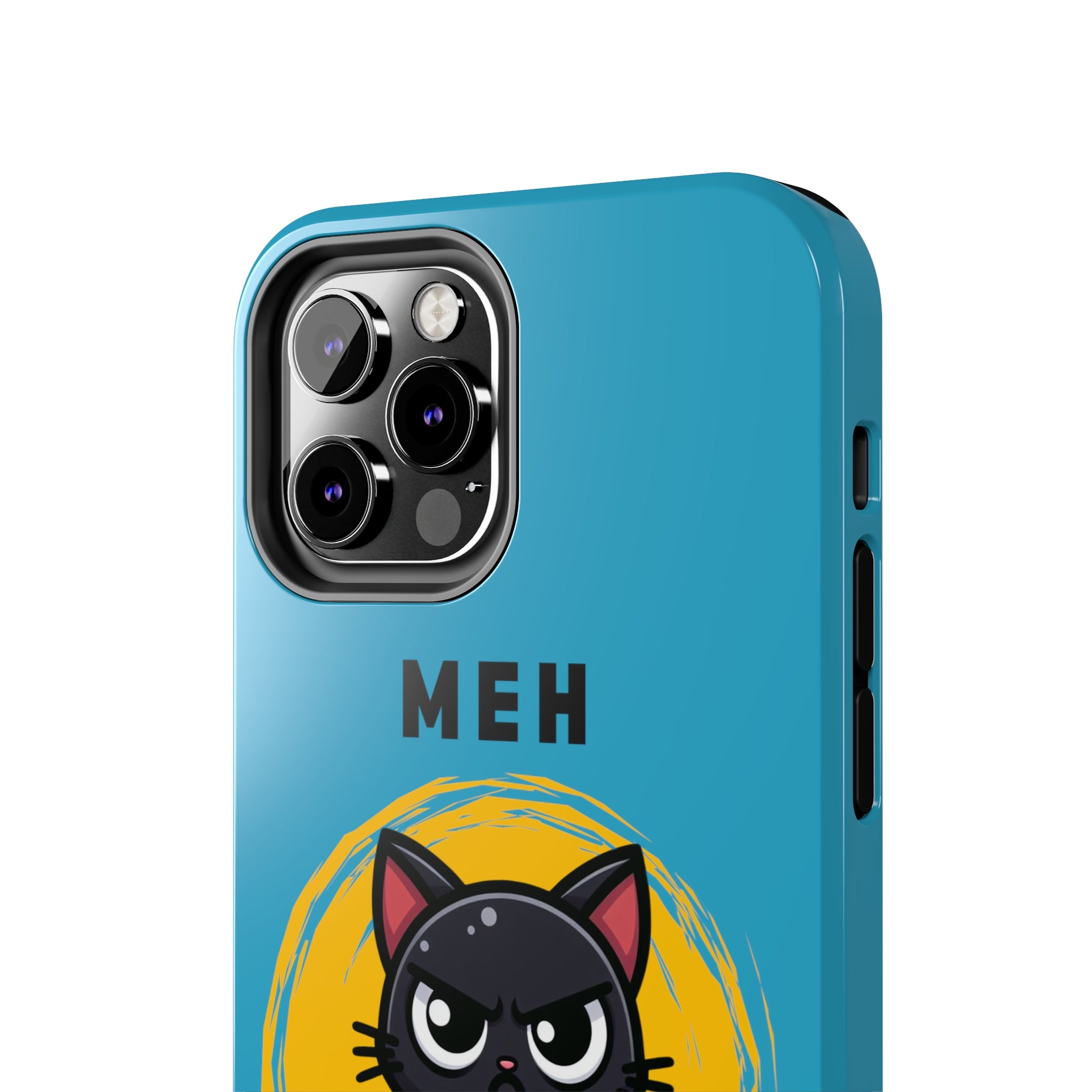 MEH (BLUE) Tough Phone Cases Phone Case Printify   