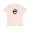 PAW LOVE Unisex Jersey Short Sleeve Tee T-Shirt Printify Soft Pink XS 