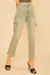 Annie Wear Straight Leg Jeans with Cargo Pockets - NeoKira Unlimited