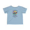 EL DESTINO ME LLEVA Infant Fine Jersey Tee Kids clothes Printify Light Blue 6M 