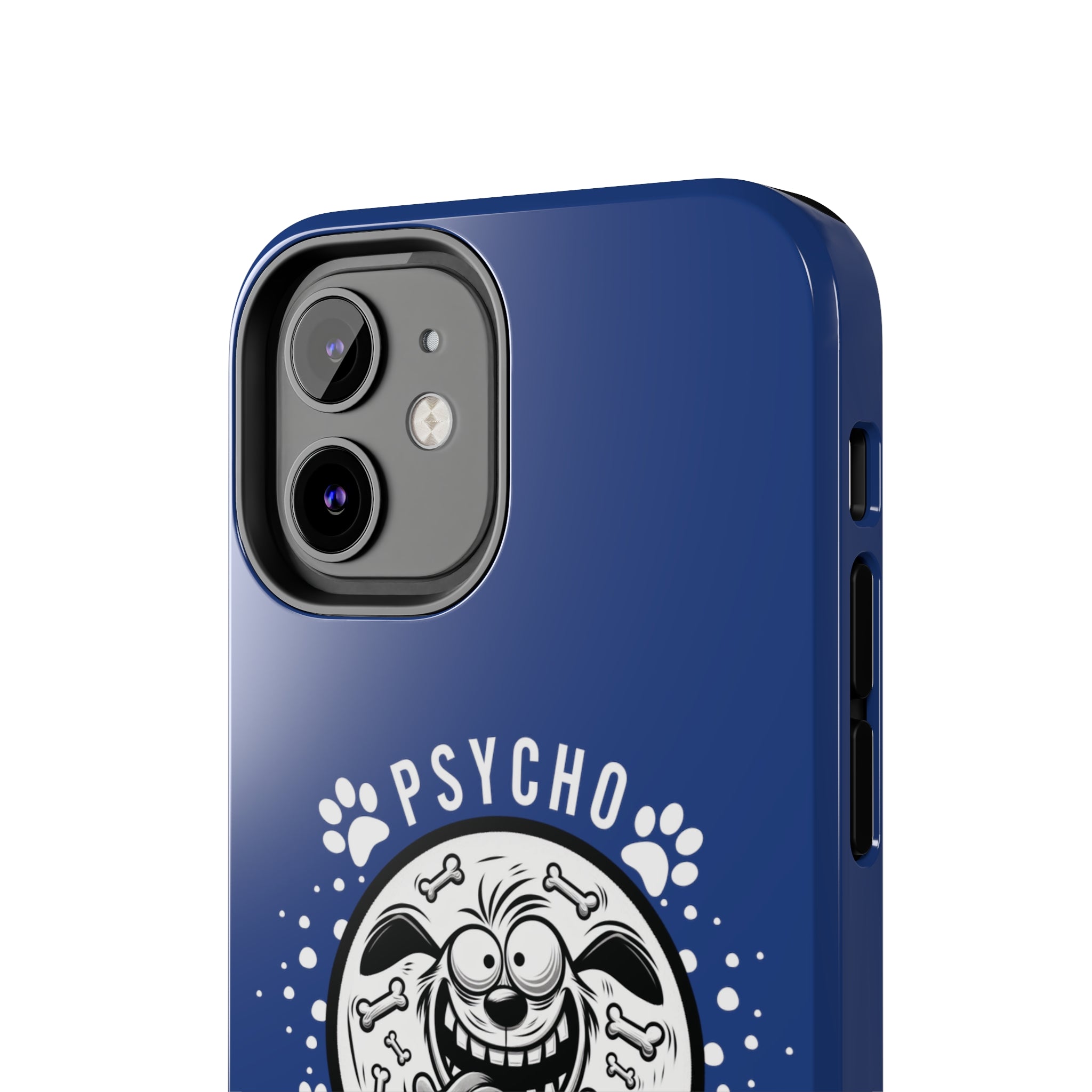 PSYCHO DOG (BLUE) Tough Phone Cases Phone Case Printify   