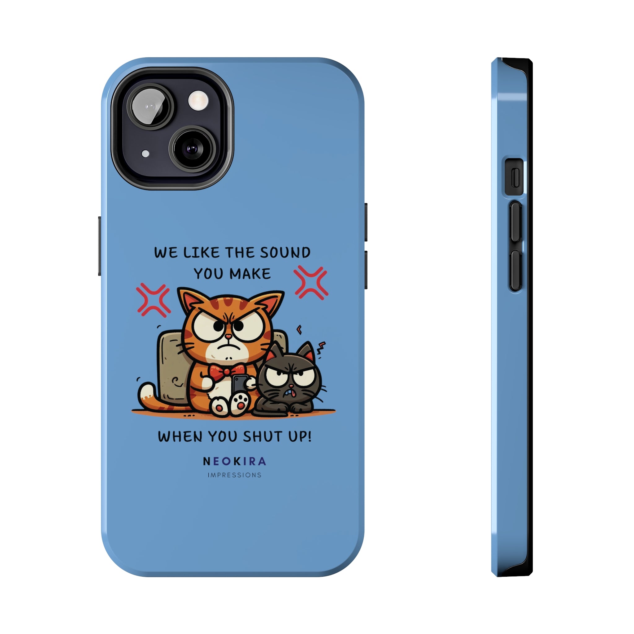 THE SOUND YOU MAKE (BLUE) Tough Phone Cases Phone Case Printify iPhone 13  