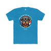 MIUC Men's Cotton Crew Tee T-Shirt Printify Solid Turquoise S 