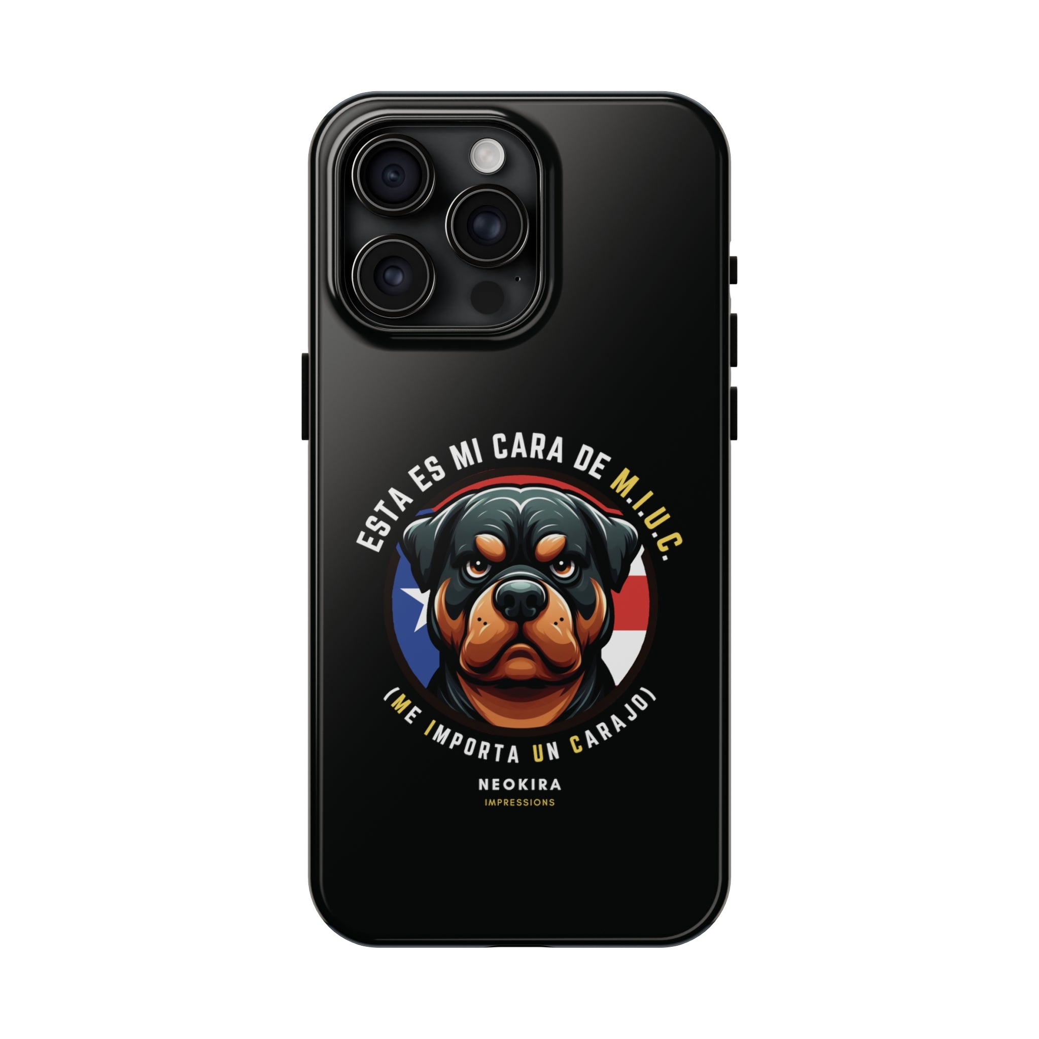 M.I.U.C. (BLACK) Tough Phone Cases Phone Case Printify   