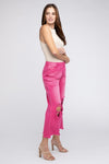 BiBi Distressed Vintage Washed Wide Leg Pants Jeans BiBi   