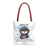 SHH Tote Bag Tote Bag Printify   