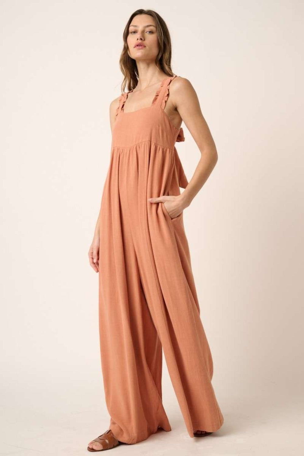 Mittoshop Sleeveless Wide Leg Jumpsuit - NeoKira Unlimited