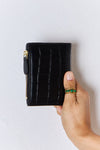 David Jones Texture PU Leather Mini Wallet Wallet Trendsi   