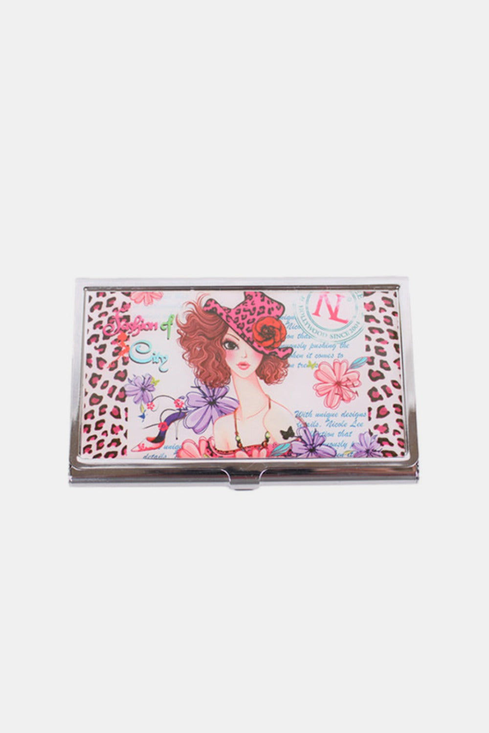 Nicole Lee USA Printed Business Card Case - NeoKira Unlimited