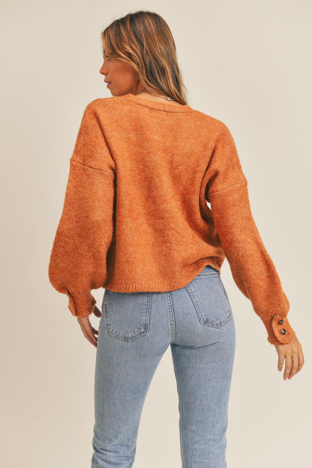 MABLE Long Sleeve Button Down Sweater Cardigan - NeoKira Unlimited
