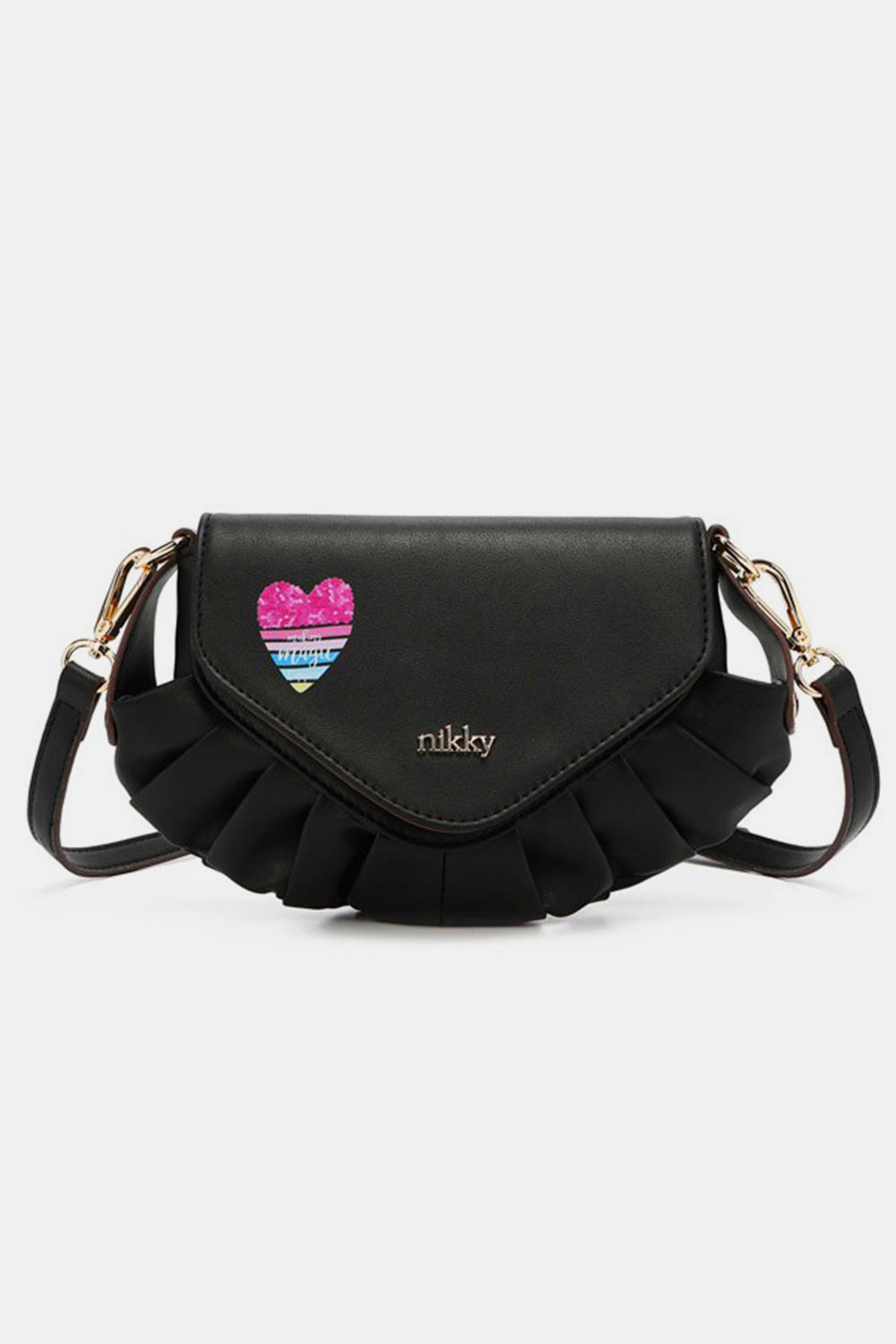 Nicole Lee USA Layla Flat Top Crossbody Bag - NeoKira Unlimited
