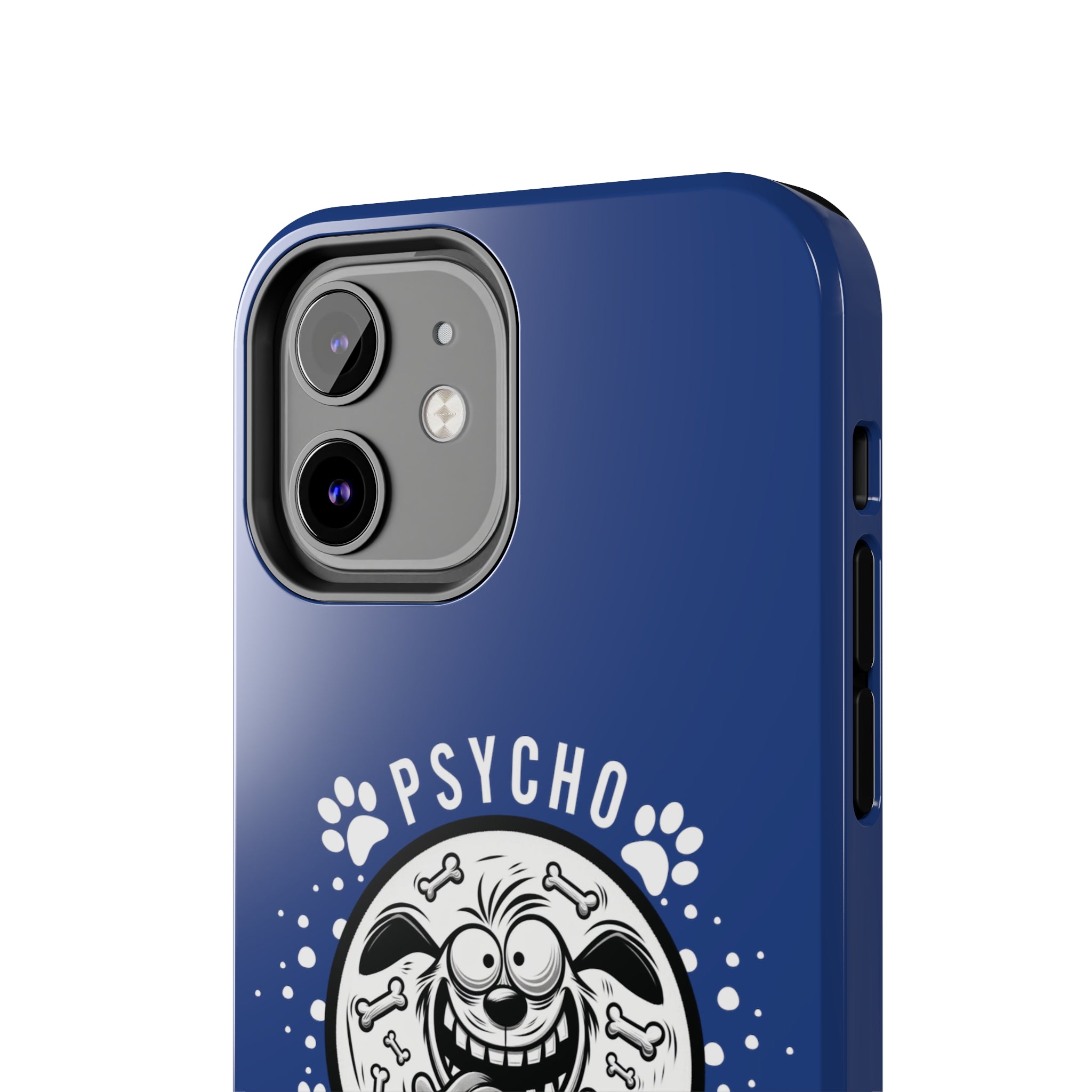 PSYCHO DOG (BLUE) Tough Phone Cases Phone Case Printify   