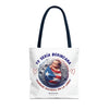 YO SERIA BORINCANA AUNQUE... Tote Bag Tote Bag Printify 16" × 16'' Navy 