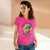 CUANDO LLEGAN A BUSCARME ANTES DE TIEMPO Women's Midweight Cotton Tee T-Shirt Printify   