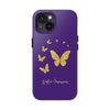 GOLDEN BUTTERFLIES Tough Phone Cases Phone Case Printify   