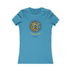 FREE SPIRIT BUTTERFLY Women's Favorite Tee T-Shirt Printify S Aqua 