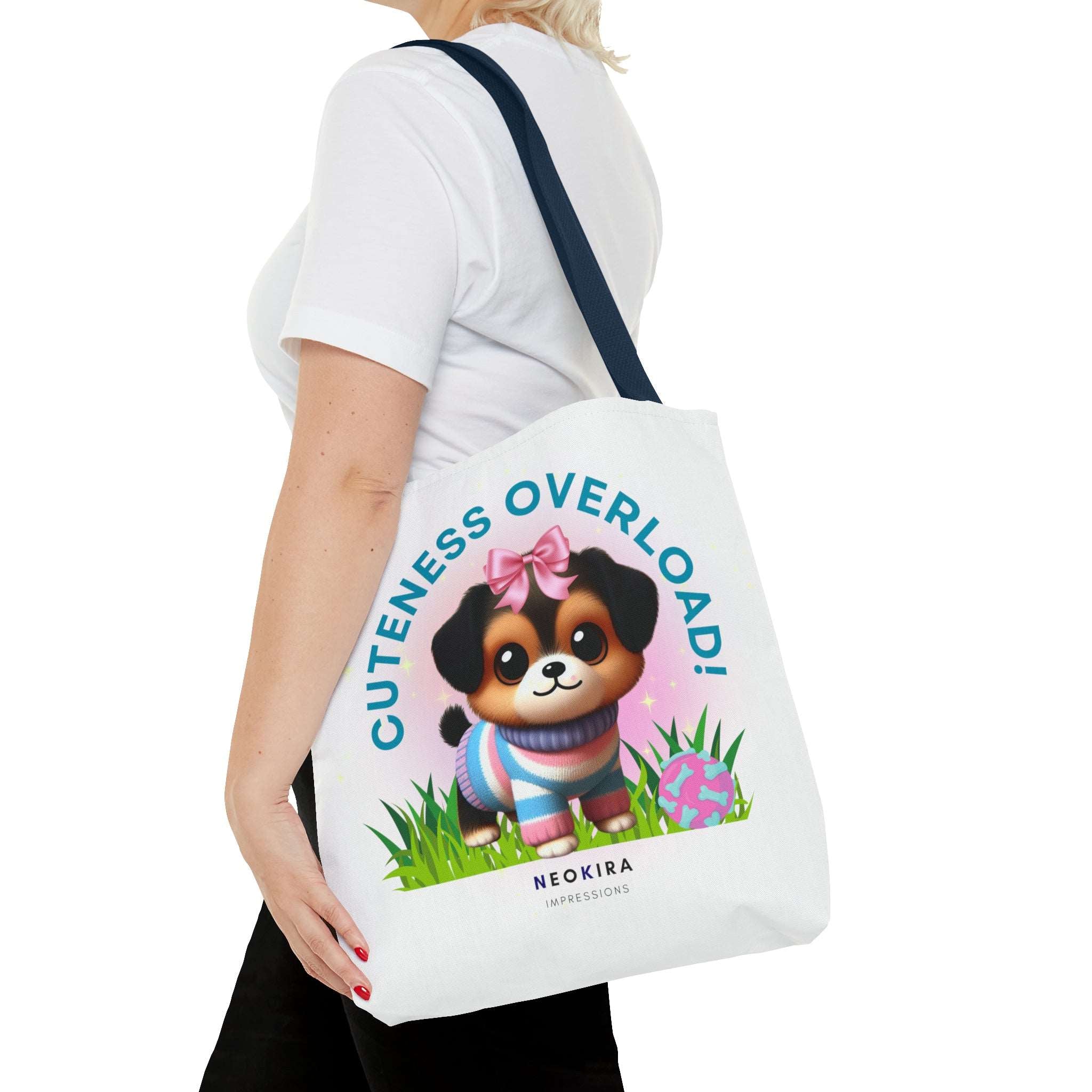 ADORABLE Tote Bag Tote Bag Printify   