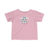 CUTE DOGGIE Infant Fine Jersey Tee Kids clothes Printify Pink 6M 