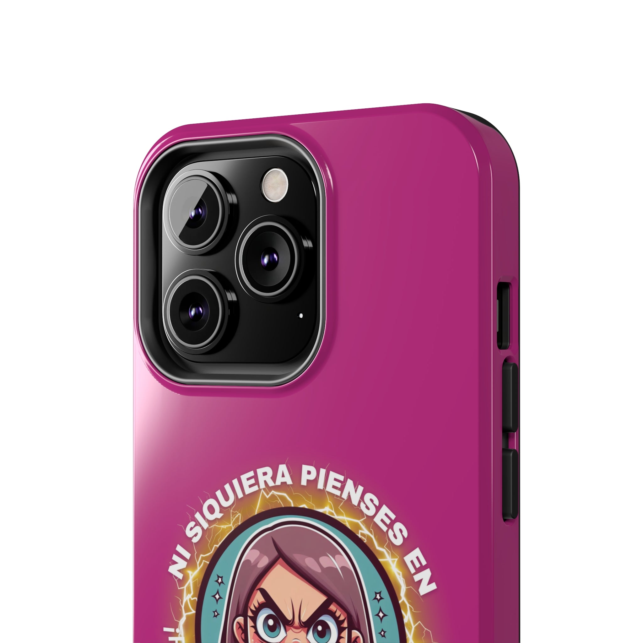 NO PONGAS A PRUEBA MI PACIENCIA (WOMEN PINK) Tough Phone Cases Phone Case Printify   