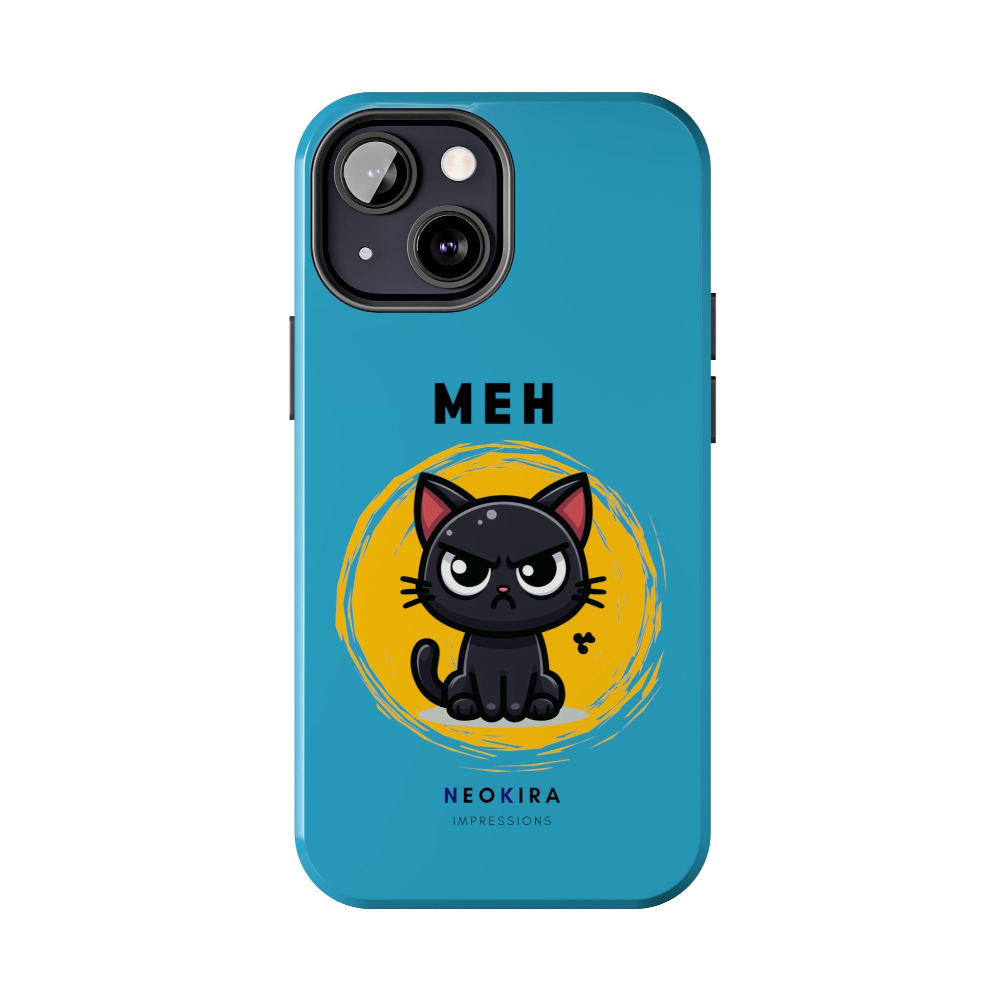 MEH (BLUE) Tough Phone Cases Phone Case Printify   