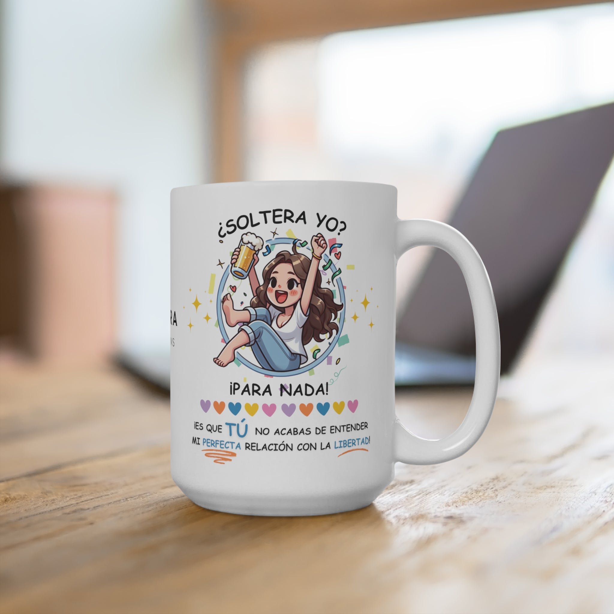 SOLTERA YO Mug 15oz 15oz Mug Printify   