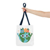 EARTH Tote Bag (AOP) Tote Bag Printify   