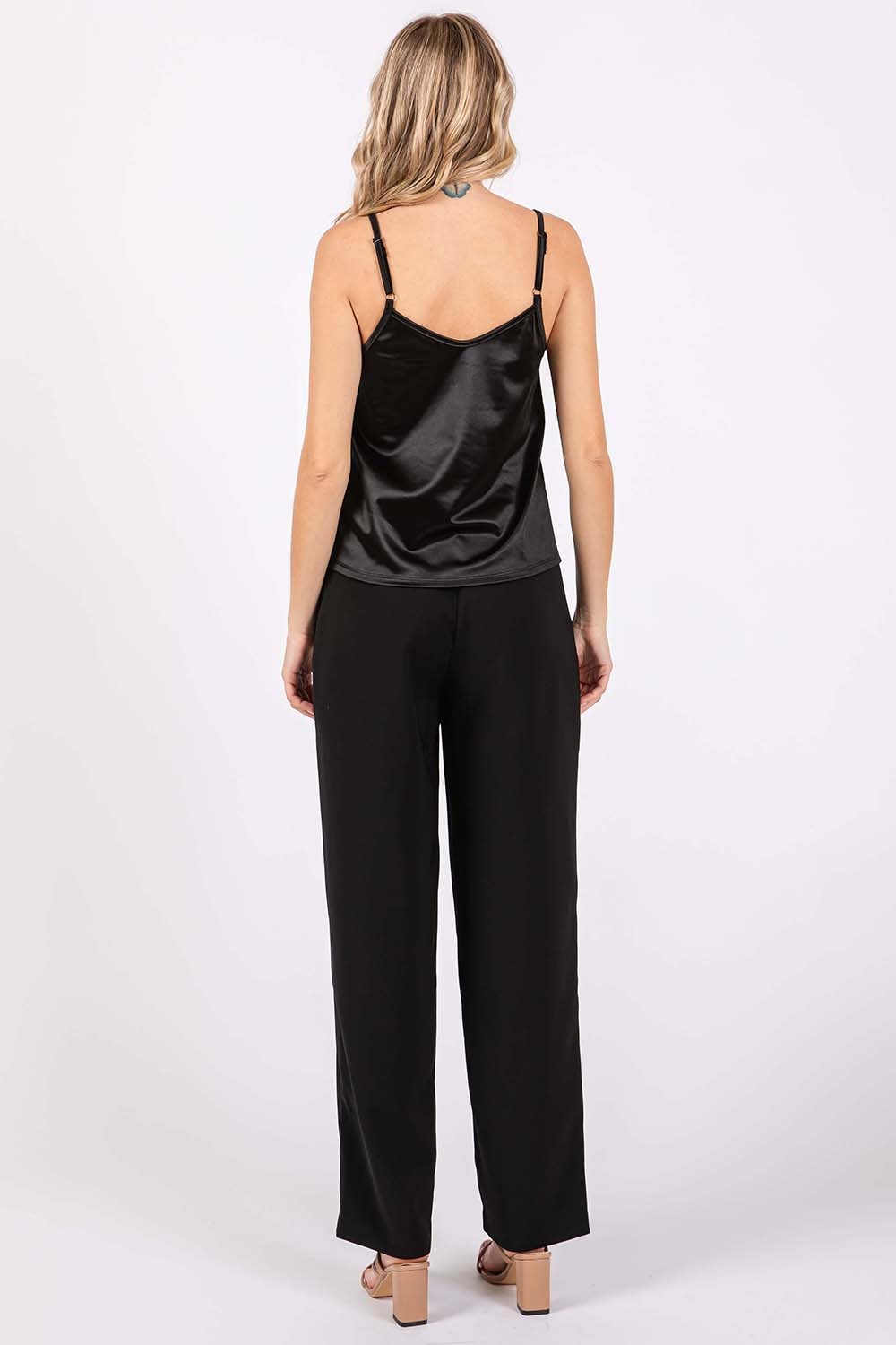 GeeGee High-Waisted Pleated Pants - NeoKira Unlimited