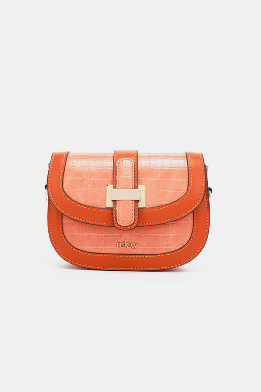 Nicole Lee USA Croc Embossed Crossbody Bag - NeoKira Unlimited