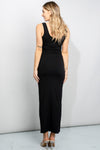 Zenana Scoop Neck Sleeveless Maxi Dress Maxi Dress Trendsi   