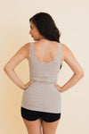 Everyday Lace Trim Ribbed Tank Top