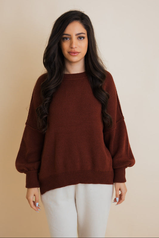Effortlessly Cozy Oversized Sweater - NeoKira Unlimited