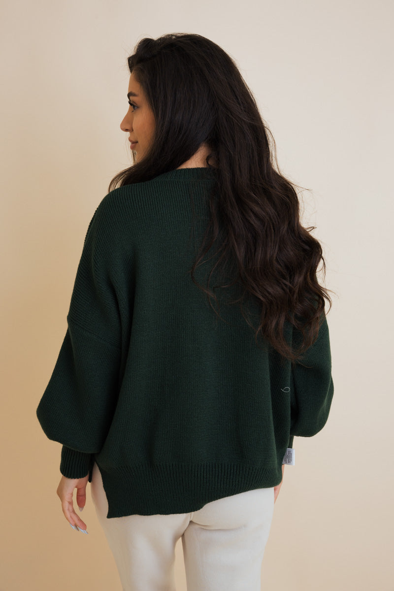 Effortlessly Cozy Oversized Sweater - NeoKira Unlimited