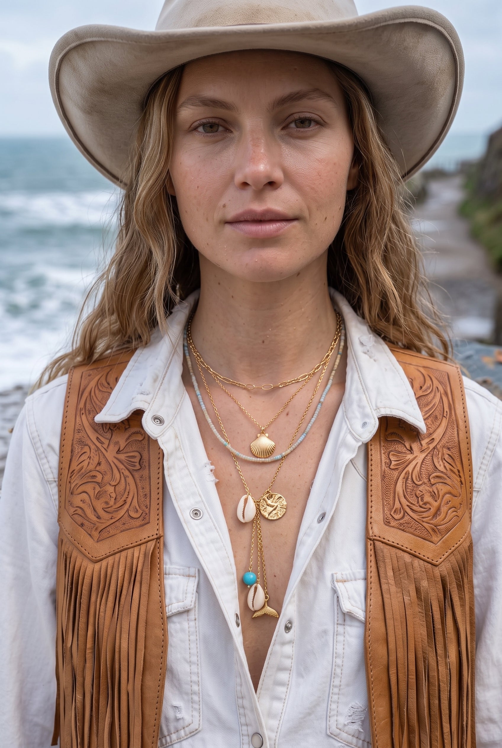 Forever Summer Mermaid Dream Layered Necklace - NeoKira Unlimited