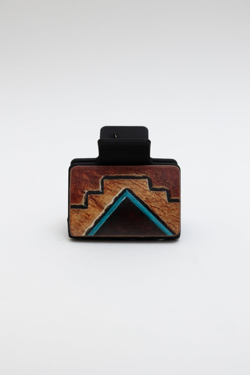 Camel Pyramid Design Hair Claw Small Size - NeoKira Unlimited