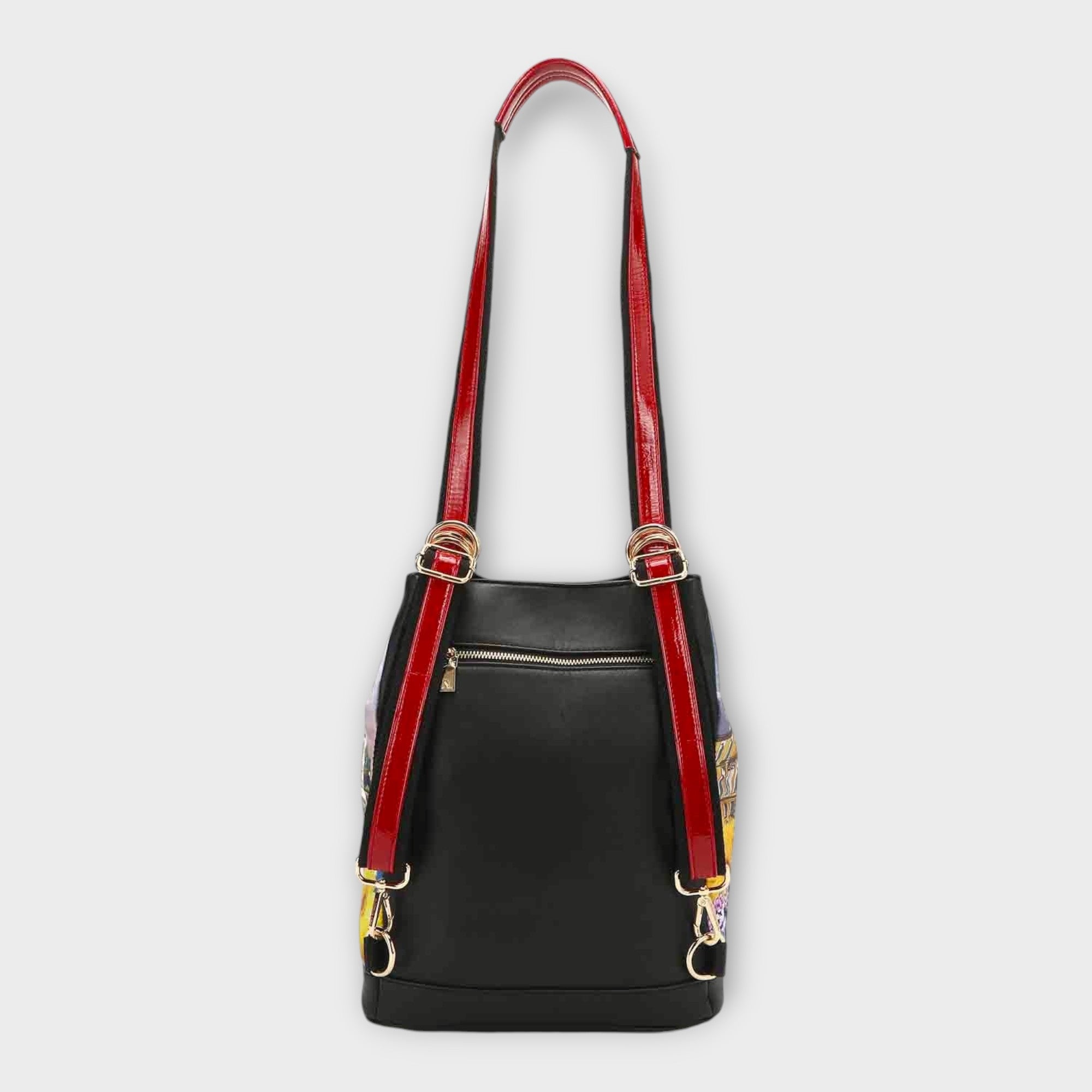 Nicole Lee USA Nylon Multifunctional Bucket Backpack - NeoKira Unlimited