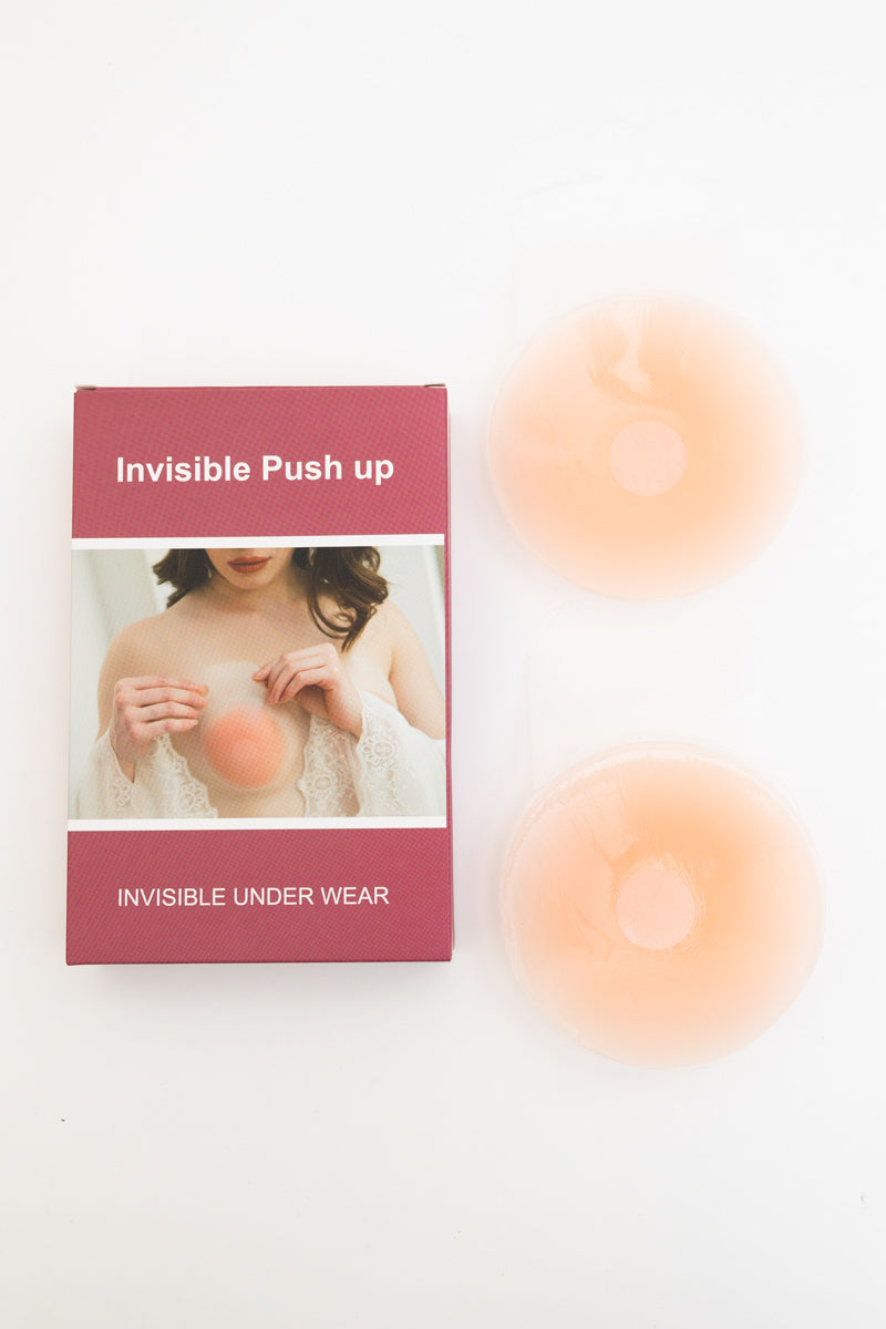 Adhesive Breast Lift Pads – Reusable Silicone Nipple Covers - NeoKira Unlimited